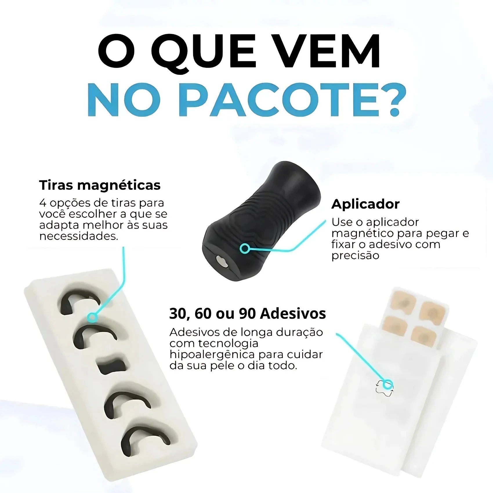 Air Mag - Dilatador Nasal Magnético - Direct Ofertas