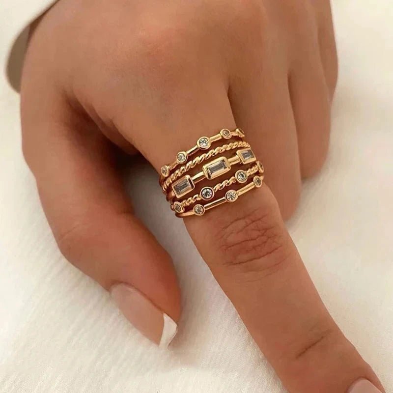 Anel Savana Banhado a Ouro 18K - Direct Ofertas