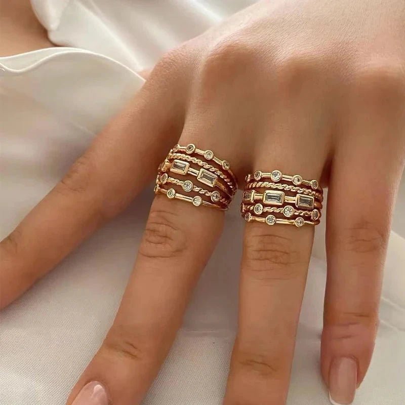 Anel Savana Banhado a Ouro 18K - Direct Ofertas