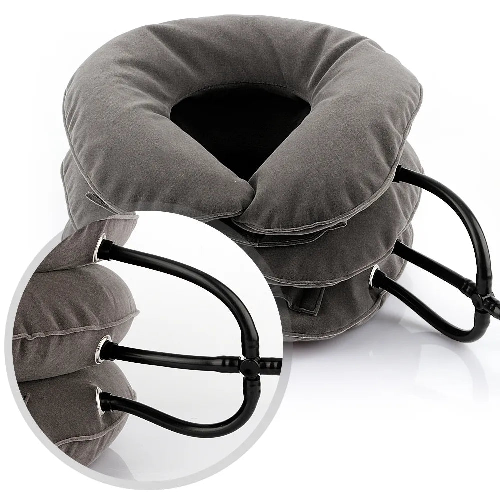 Apoio pescoço inflavel - NeckFlex - Direct Ofertas