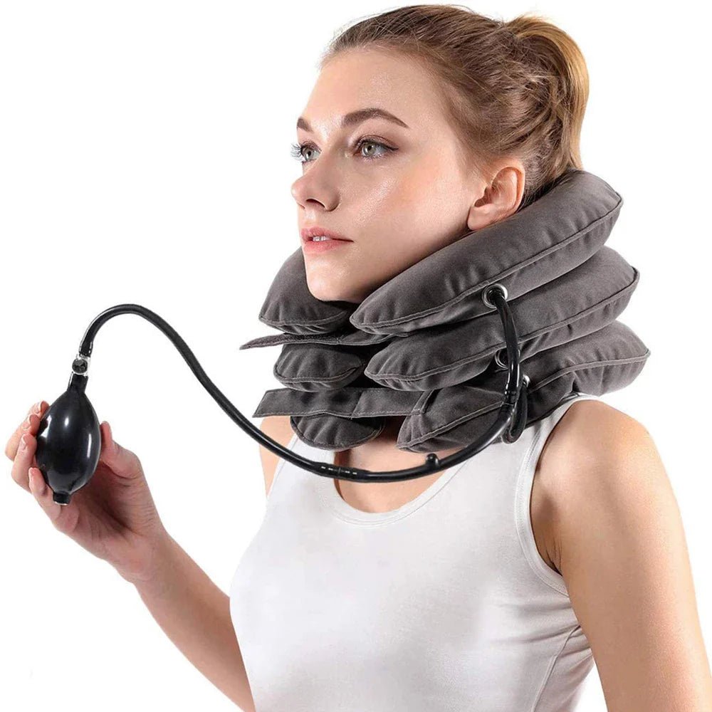 Apoio pescoço inflavel - NeckFlex - Direct Ofertas