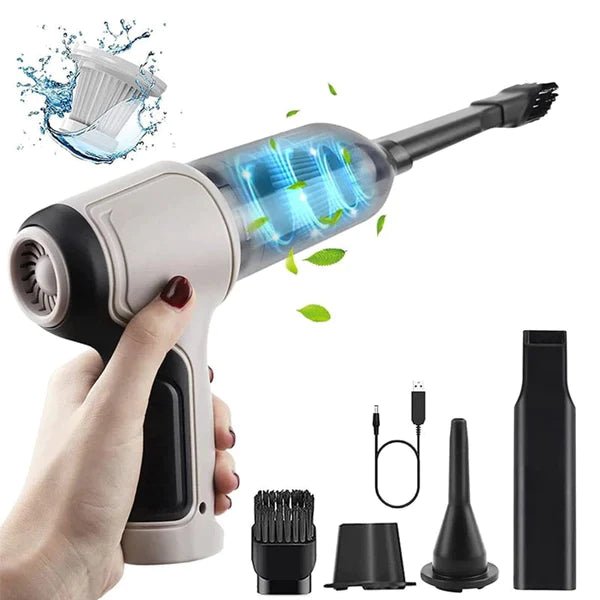 Aspirador de Pó 4 em 1 Pro Max (Prateado) - Direct Ofertas
