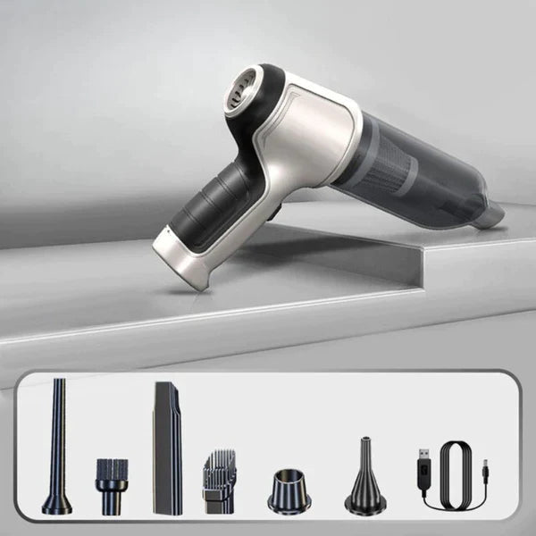 Aspirador de Pó 4 em 1 Pro Max (Prateado) - Direct Ofertas