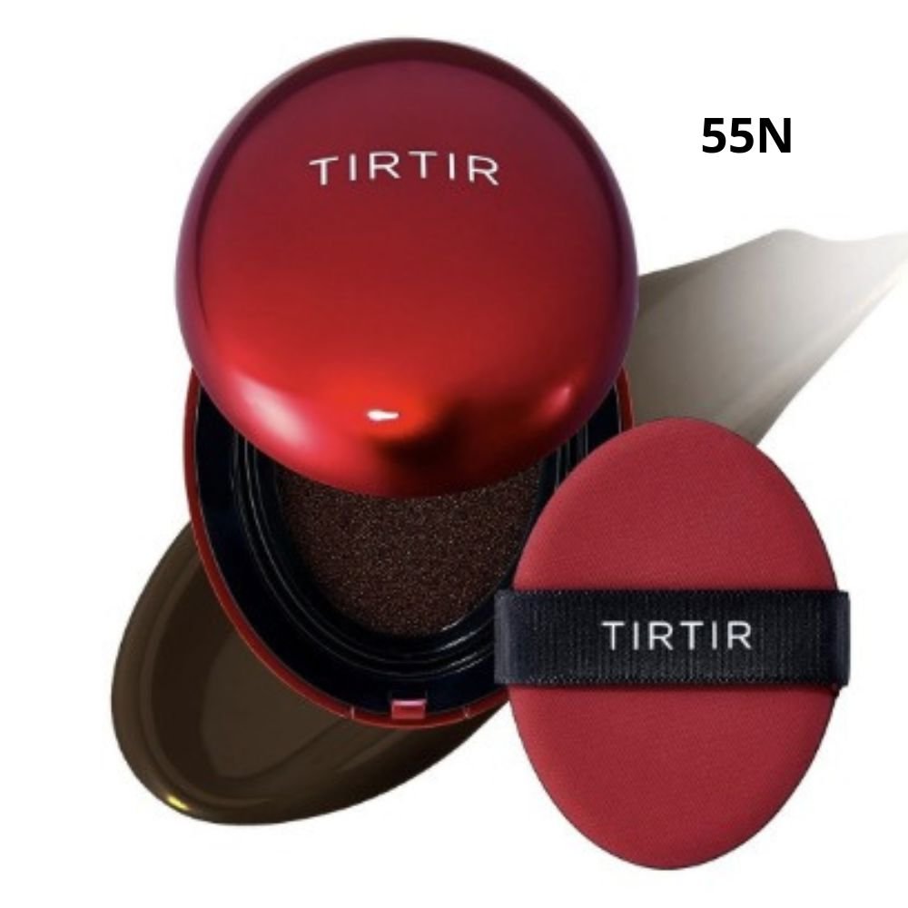 Base Cushion Clareadora TIRTIR - Protetor Solar e Maquiagem Longa Duração - Original - Direct Ofertas