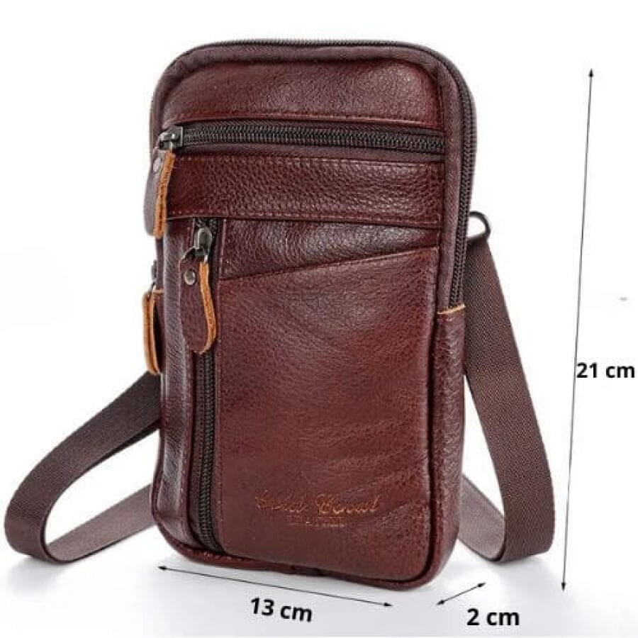 Bolsa Transversal Artesanal Couro Legítimo Bolsa Transversal Artesanal Couro Legítimo P11 Direct Ofertas