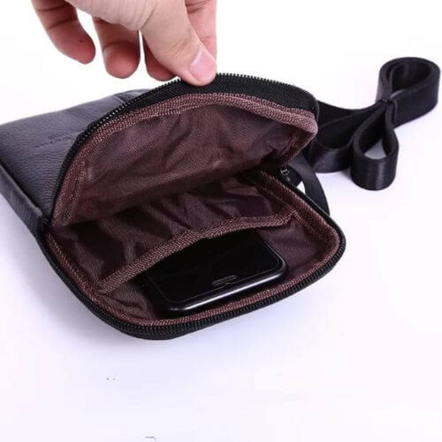 Bolsa Transversal Artesanal Couro Legítimo Bolsa Transversal Artesanal Couro Legítimo P11 Direct Ofertas