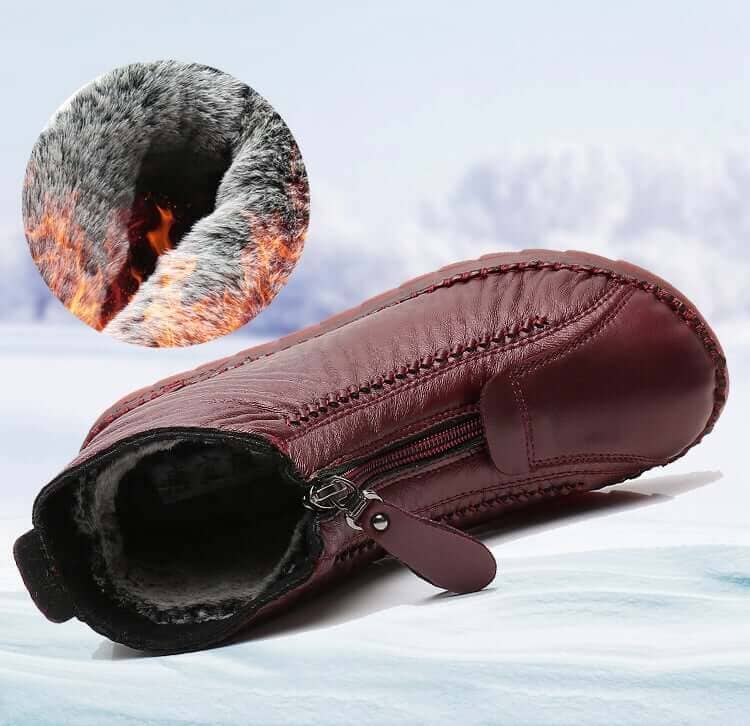 Bota de Inverno Impermeável com Interior Aveludado Hot Comfort - Direct Ofertas