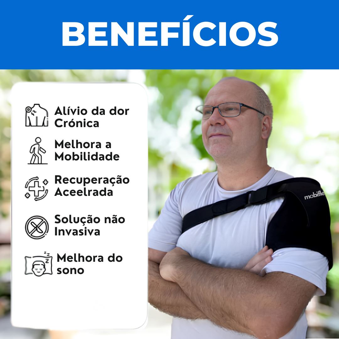 Cinta de Compressão Para Ombro - MobiFlex™ - Direct Ofertas