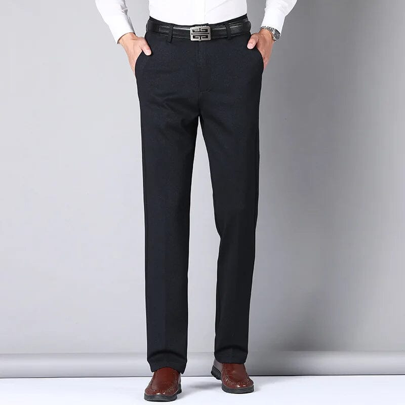 COMPRE 1 E LEVE 2 | Calça Social Clássica Alfaiataria Gentleman 2025 + Brinde Cinto Social Couro - Direct Ofertas