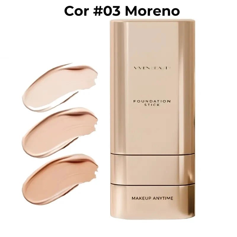 Corretivo Base Stick Coreano 2 em 1 – Cobertura Perfeita 100% Natural - Direct Ofertas