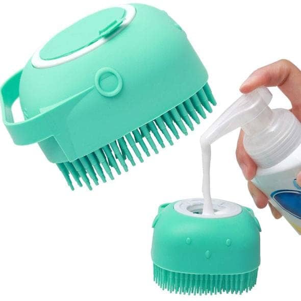 Escova de Banho Massageadora para Pets - Direct Ofertas