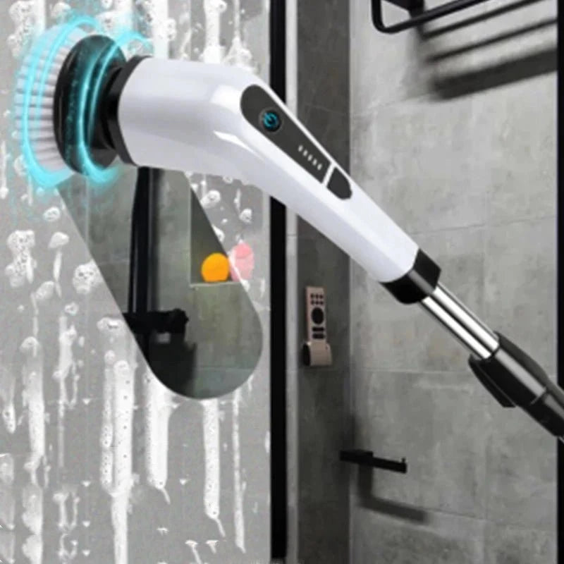 Escova de Limpeza Ajustável Recarregável 9 em 1 / 7 em 1 Escova de Limpeza Ajustável PS1 Direct Ofertas