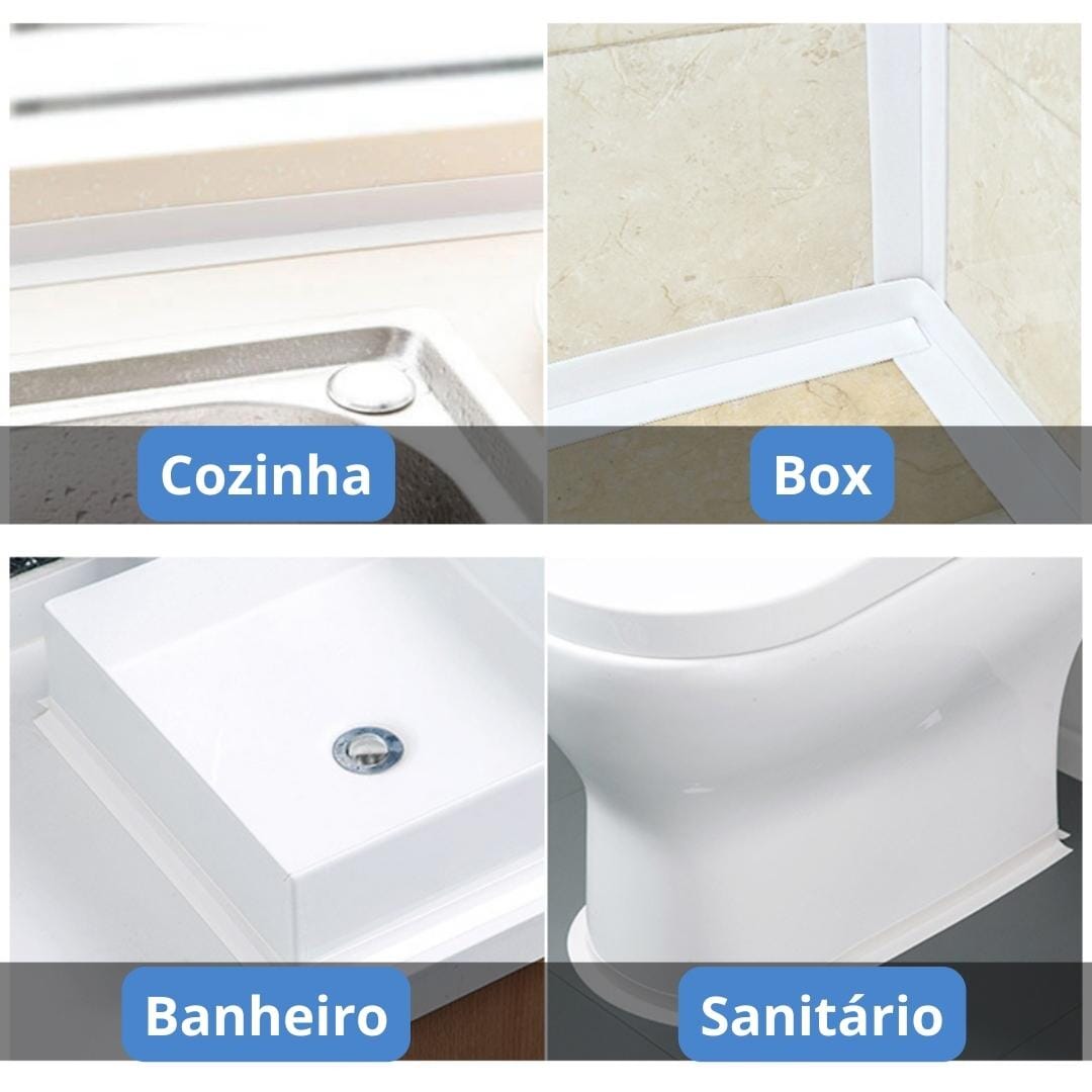 Fita de Vedação Impermeável - VedaTudo™ (3.2 Metros) - Direct Ofertas