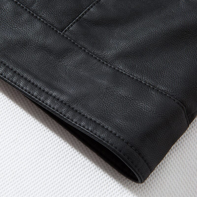 Jaqueta Masculina de Couro Classic Sampaio® - Direct Ofertas