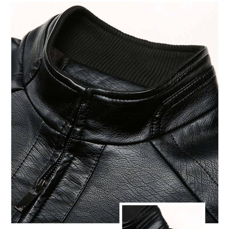 Jaqueta Masculina de Couro Michigan Elegante - Direct Ofertas