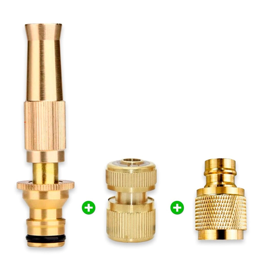 Kit Completo Bocal de Alta Pressão para Mangueira Regulável para Limpeza - Direct Ofertas