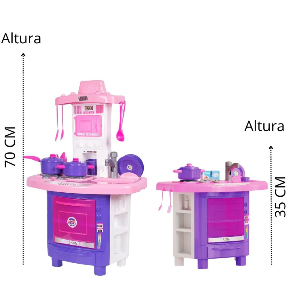Kit Cozinha Infantil Completa Kit Cozinha Infantil Completa PS1 Direct Ofertas
