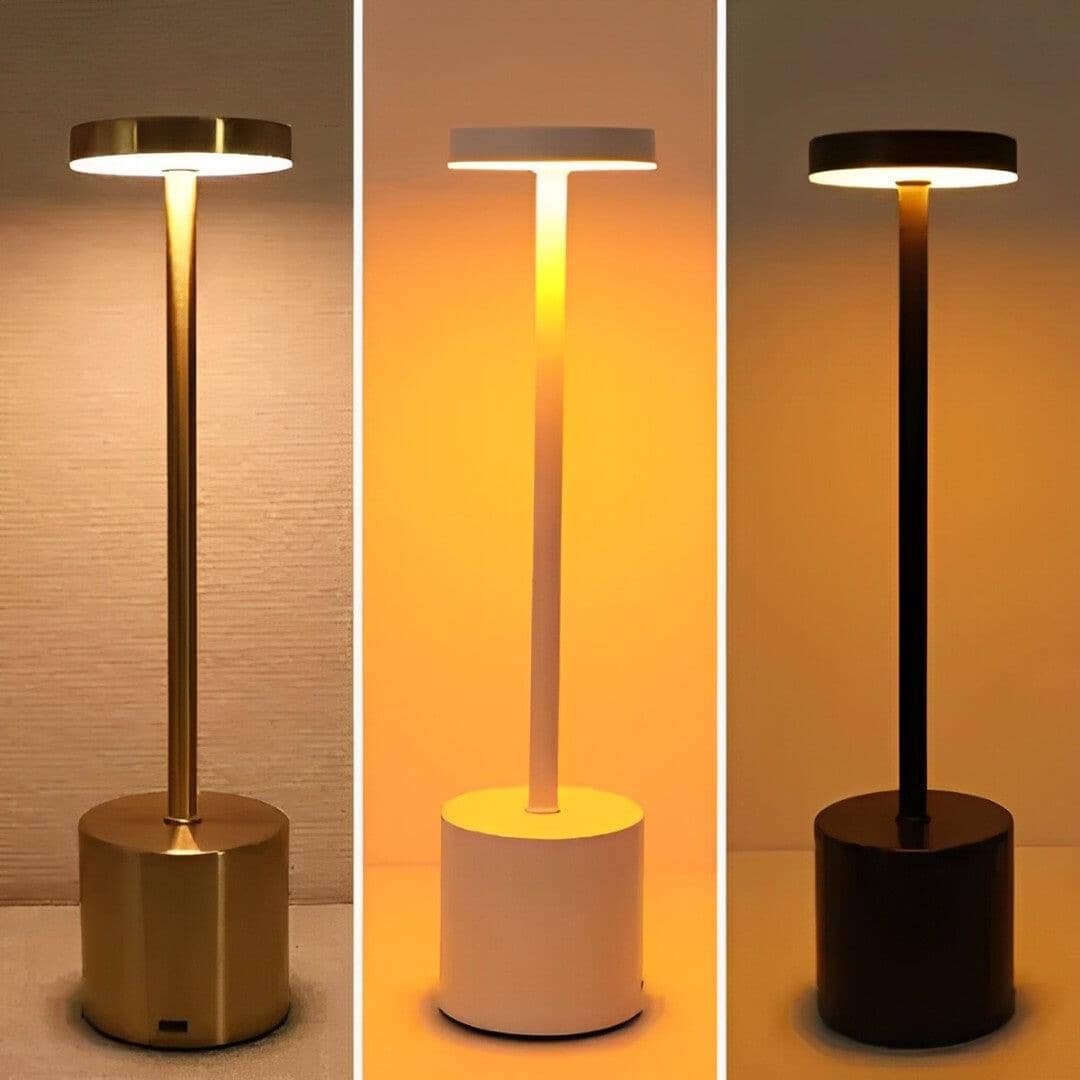 Luminária de Led Mendoza com Acendimento ao toque - Cazehn Luminária de Led Mendoza P6 Direct Ofertas