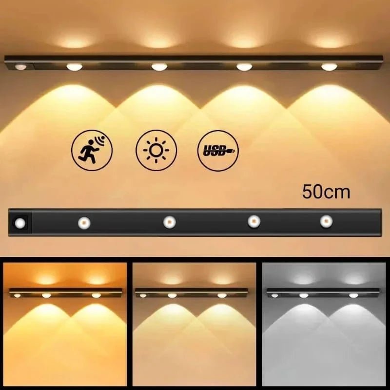 Luminária LED com Sensor Magnético - Direct Ofertas