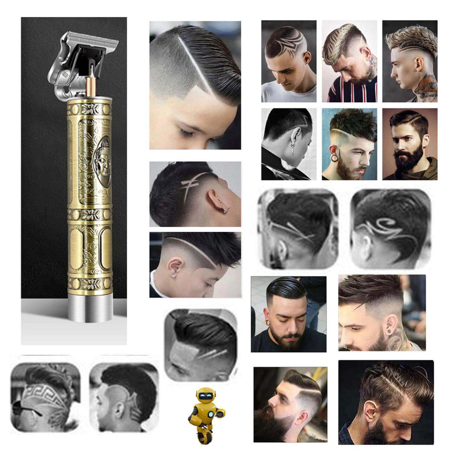 Maquina Profissional para Barba e Cabelo - Pro 3 em 1 - Direct Ofertas