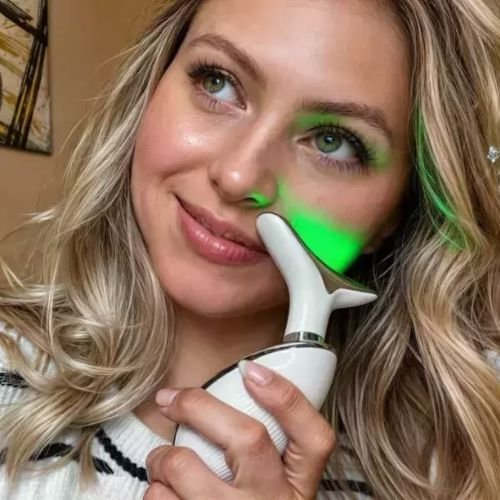 Massageador Facial com Fototerapia Anti - Rugas - Direct Ofertas
