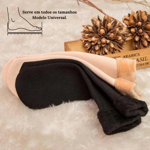 Meias Forradas - Pelúcia Baumont (Compre 3 LEVE 6) Meias Forradas P11 Direct Ofertas