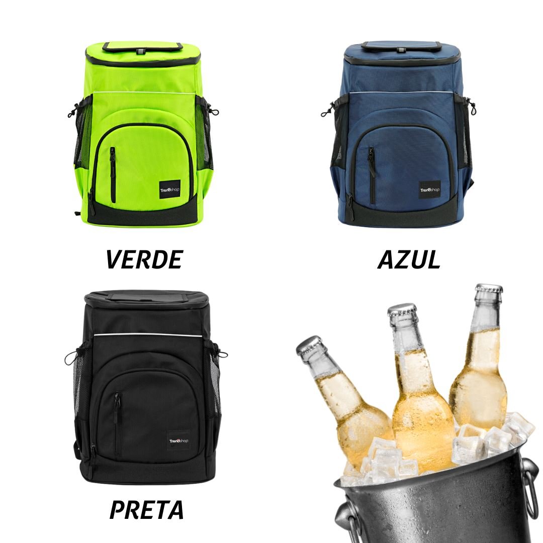 Mochila COOLER à Prova D'água 33L - Thermal Bag® MAX - Direct Ofertas