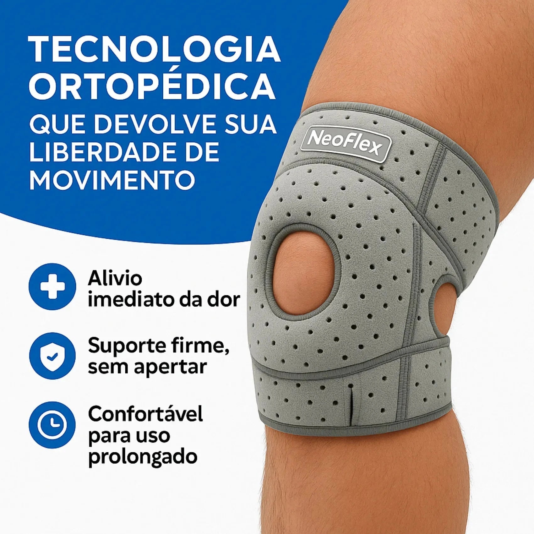 NeoFlex - Joelheira Ortopédica - Direct Ofertas