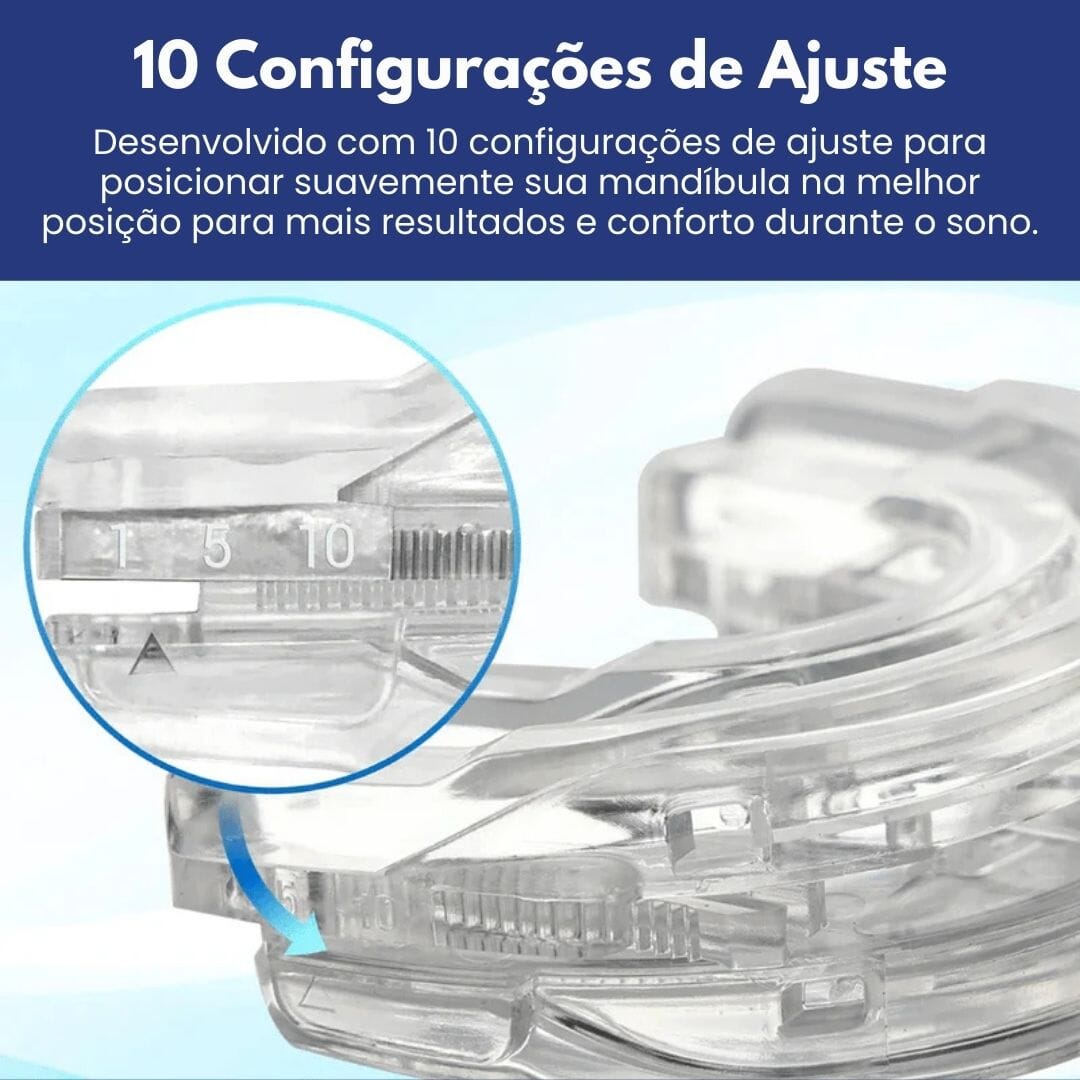 NeoVita® Protetor Bucal Ajustável Anti - Ronco - Direct Ofertas