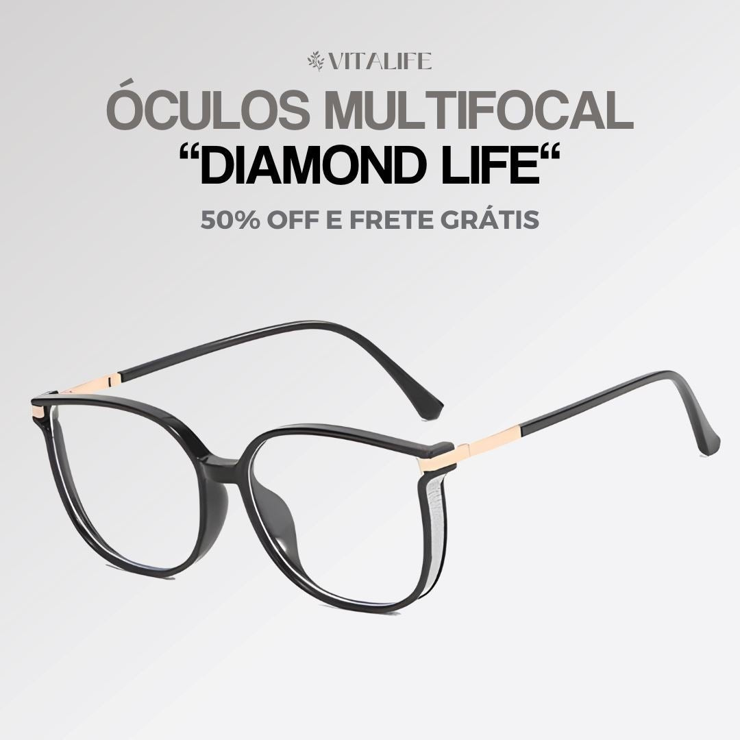 Óculos Multifocal Diamond Life - Direct Ofertas