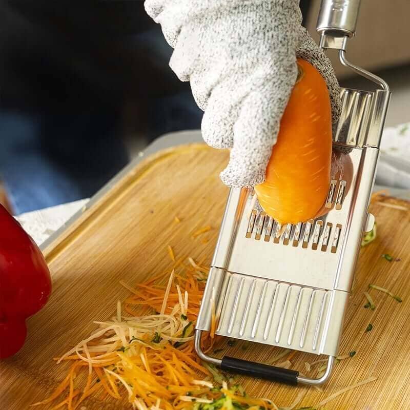 Ralador Profissional de Legumes Multiuso Com 4 Lâminas - Direct Ofertas