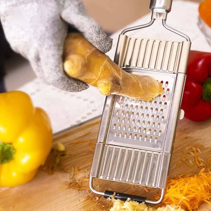 Ralador Profissional de Legumes Multiuso Com 4 Lâminas - Direct Ofertas