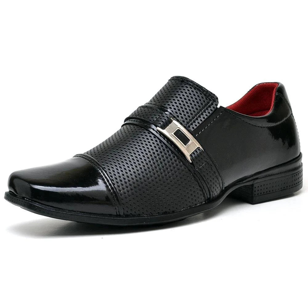 Sapato Social Masculino Verniz Sapato Social Masculino Verniz PS1 Direct Ofertas