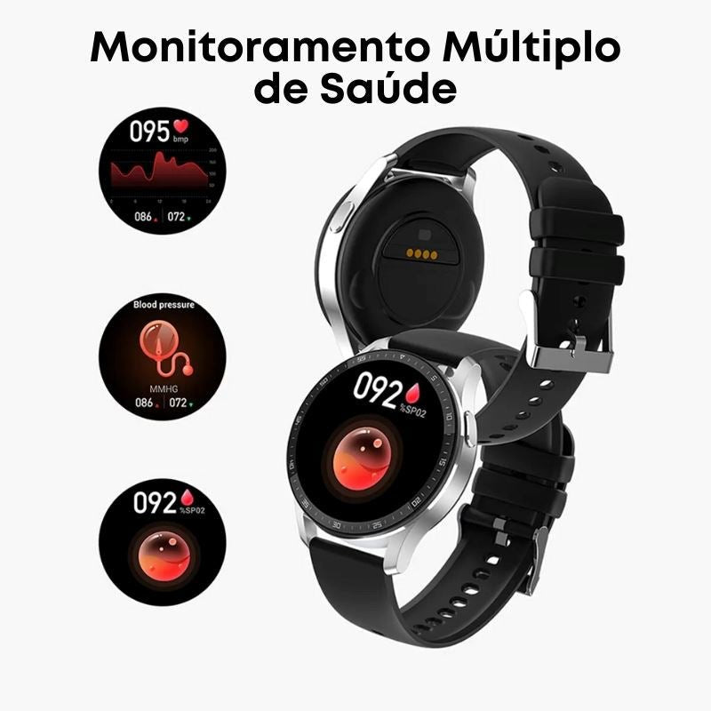 SmartWatch ProMax 2 em 1 | Relógio + Fone sem fio Ultra Beat (À Prova D'água) - Direct Ofertas