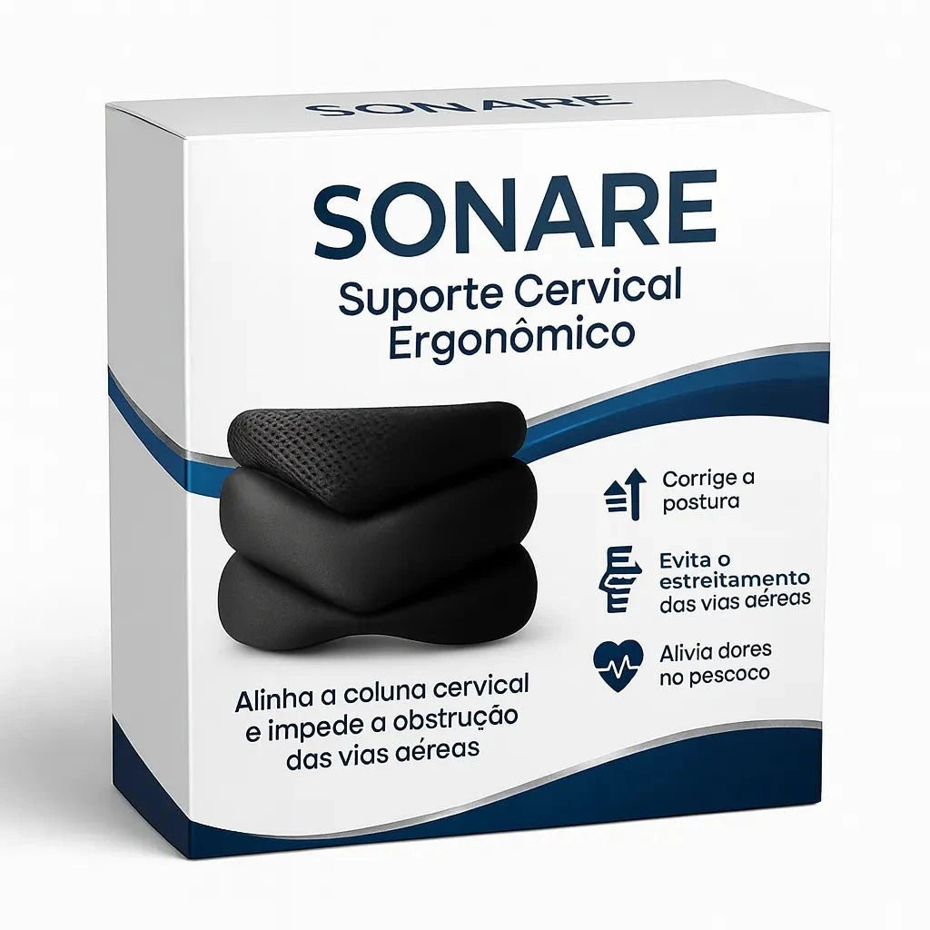 Sonare - Suporte Ergonômico para Cervical Sonare - Suporte Ergonômico para Cervical P14 Direct Ofertas 1 Unidade