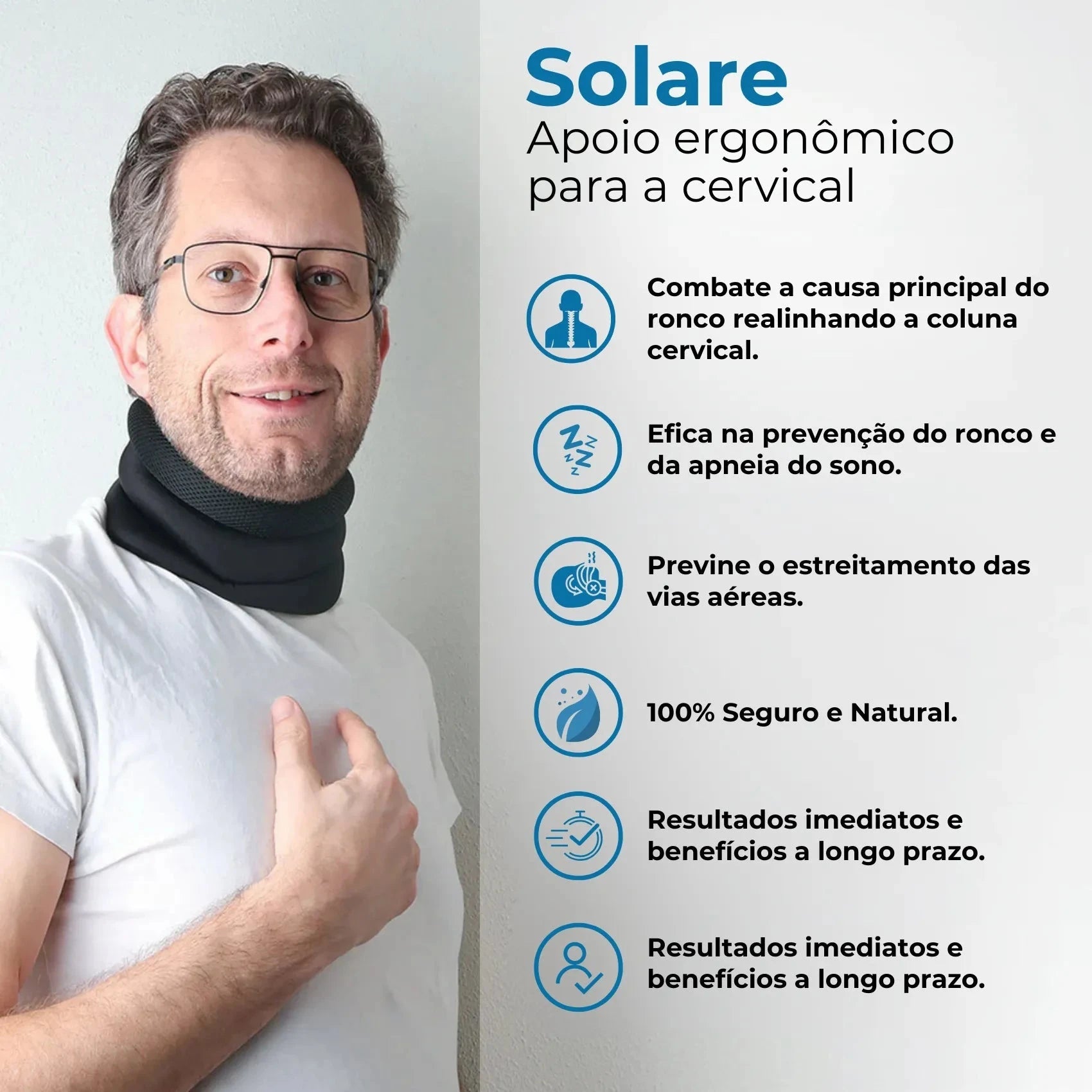 Sonare - Suporte Ergonômico para Cervical Sonare - Suporte Ergonômico para Cervical P14 Direct Ofertas