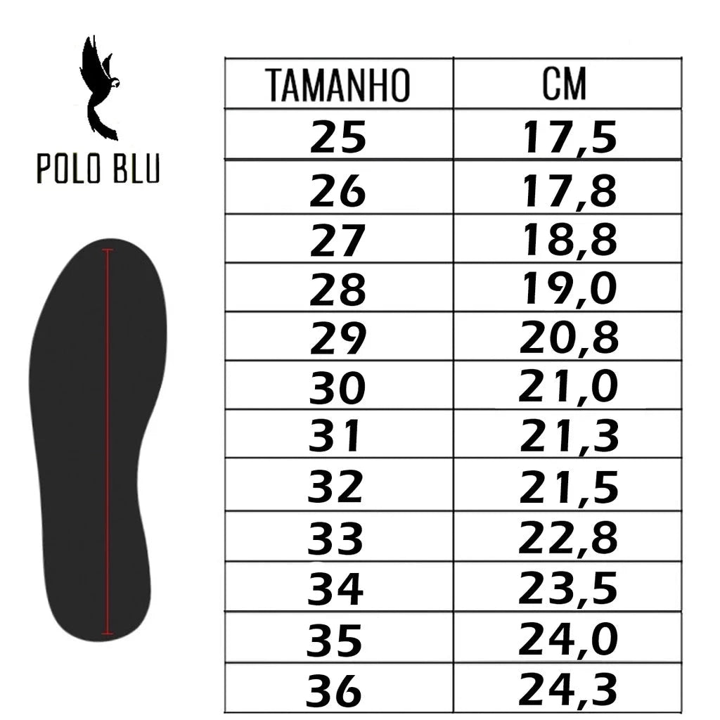 Tênis Infantil Polo Blu Tênis Infantil Polo Blu PS1 Direct Ofertas