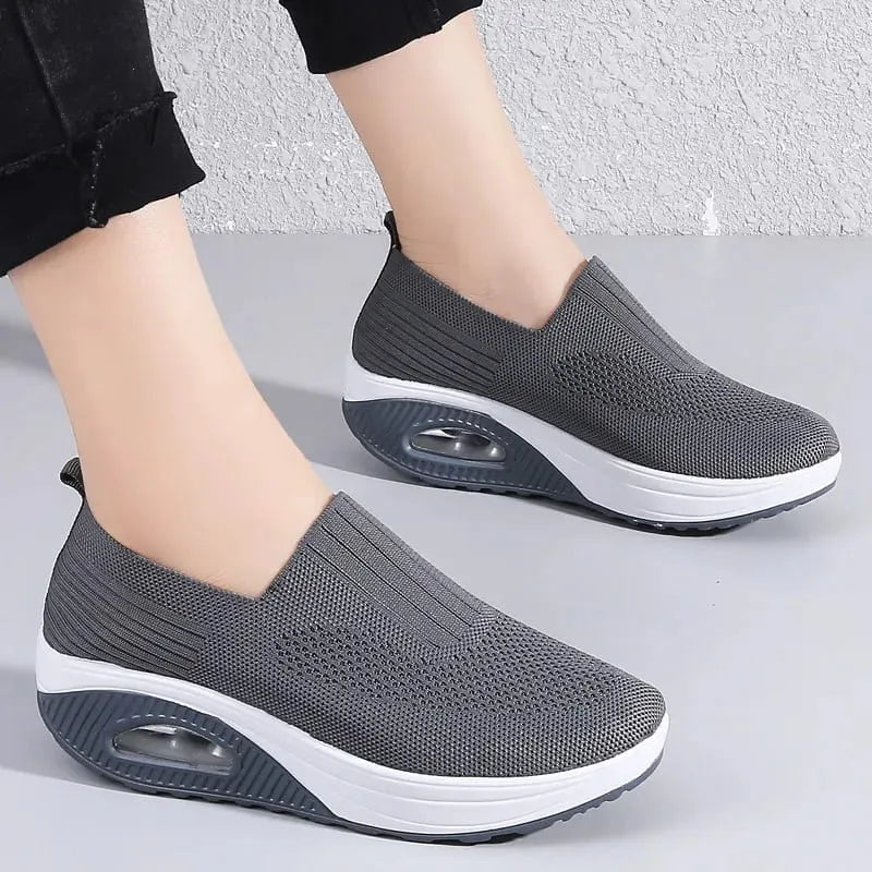 Tênis Ortopédico SlipOn Motion - Tecido Mesh Super Macio e Amortecimento AIRConfort - Direct Ofertas