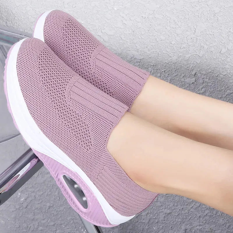 Tênis Ortopédico SlipOn Motion - Tecido Mesh Super Macio e Amortecimento AIRConfort - Direct Ofertas