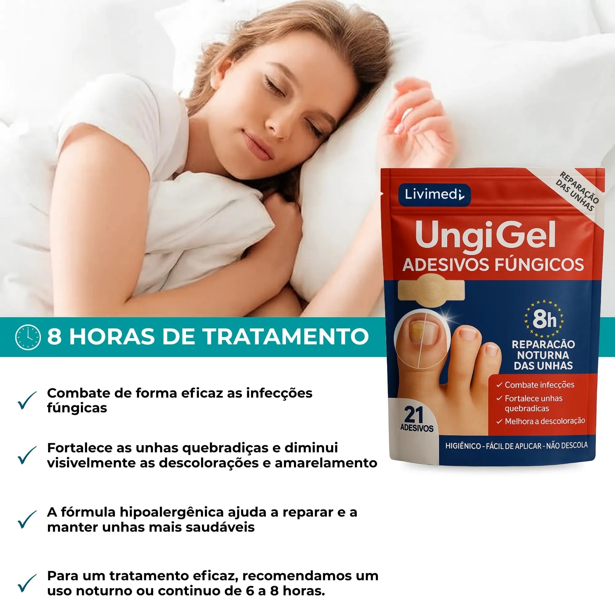 UngiGel - Adesivos para fungos UngiGel - Adesivos para fungos P11 Direct Ofertas