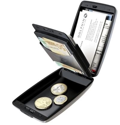 Carteira Antifurto Slim Protect - RFID - Direct Ofertas