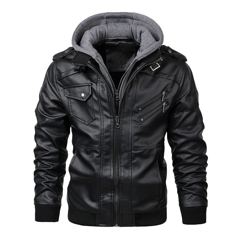 Jaqueta de Couro Masculina Premium - Direct Ofertas