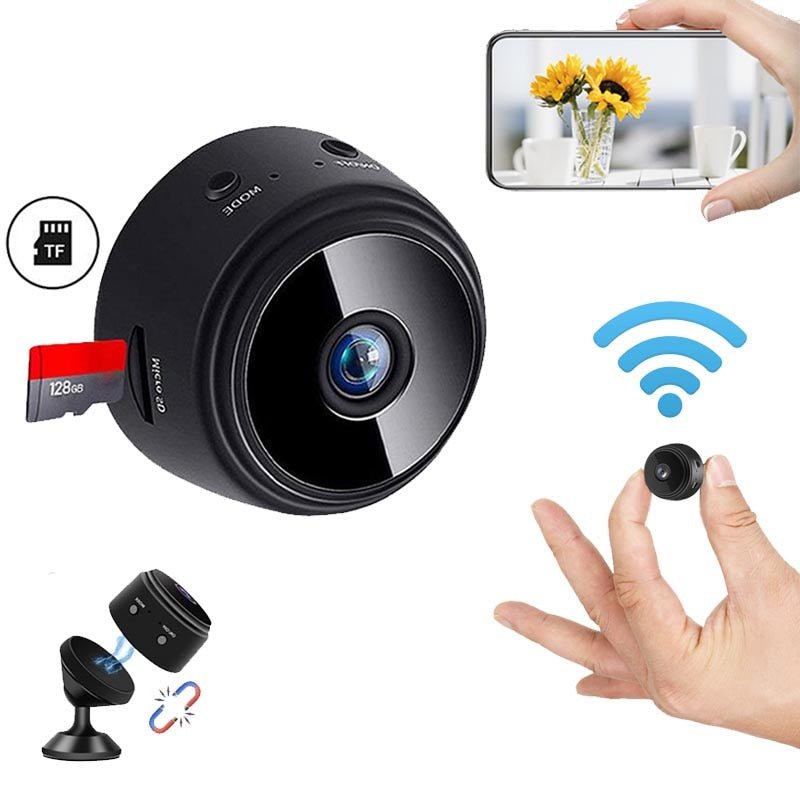 Mini Câmera WiFi com Visão Noturna - Direct Ofertas
