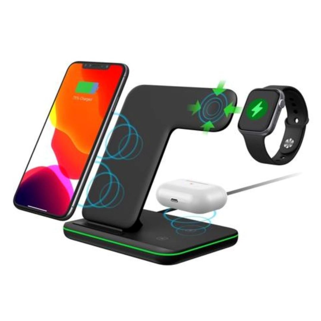 SmartCharger - Carregador 3 em 1 - Direct Ofertas