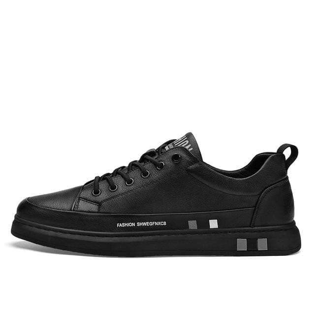 Tênis Masculino Slim 2024™ - Couro Autêntico - Direct Ofertas