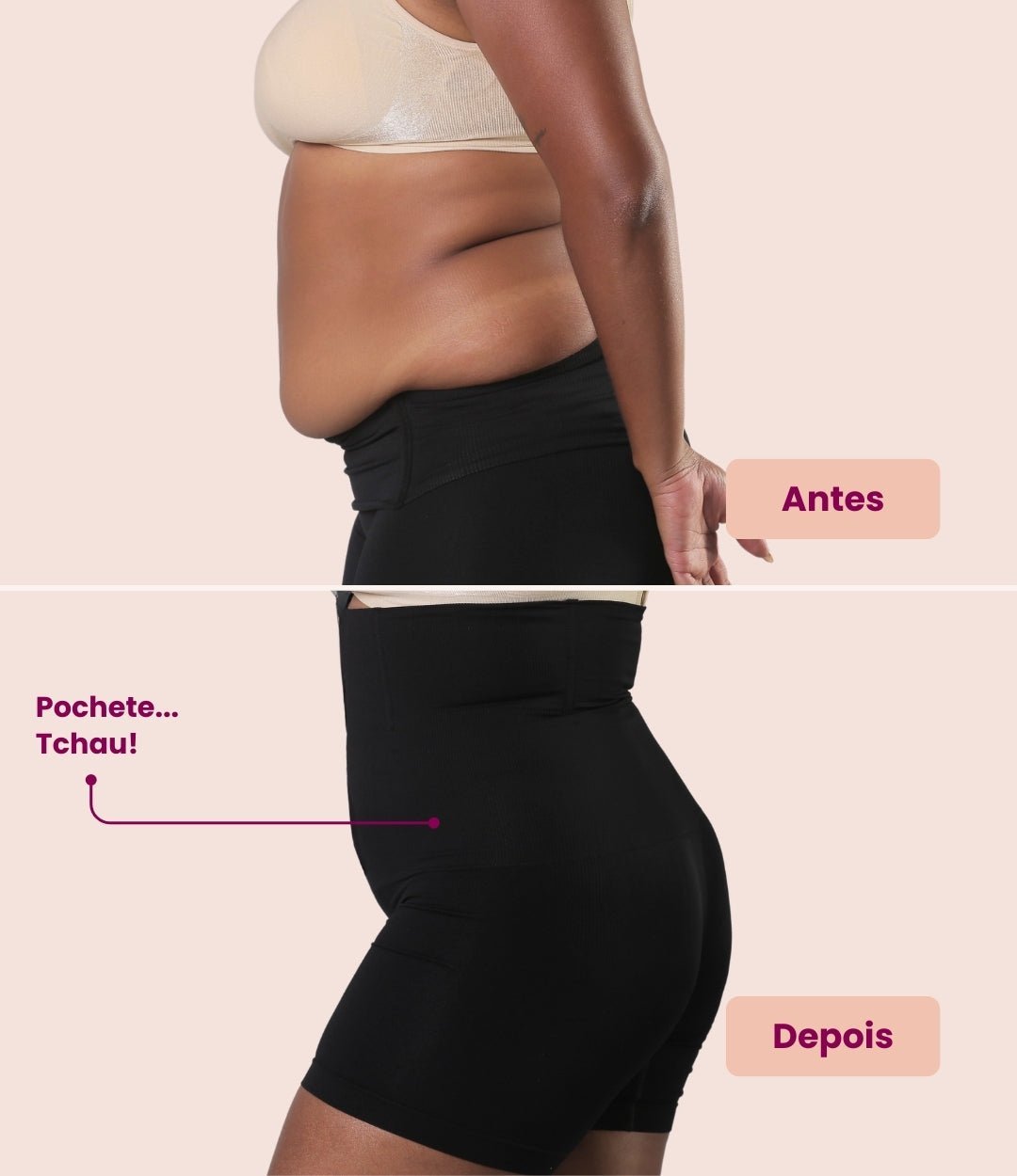 2 Up Shapers - Bermudas Modeladoras que Não Enrolam - Compre 1 Leve 2 - Direct Ofertas