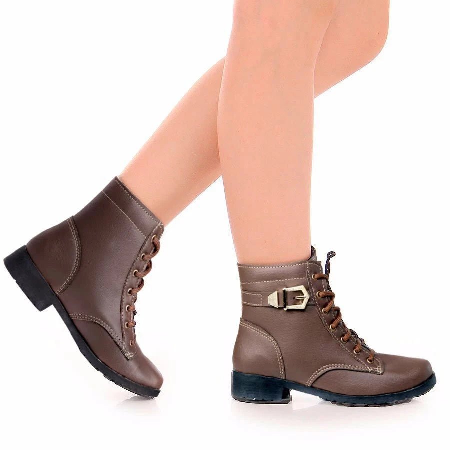 Bota Coturno Anna Karol - Direct Ofertas