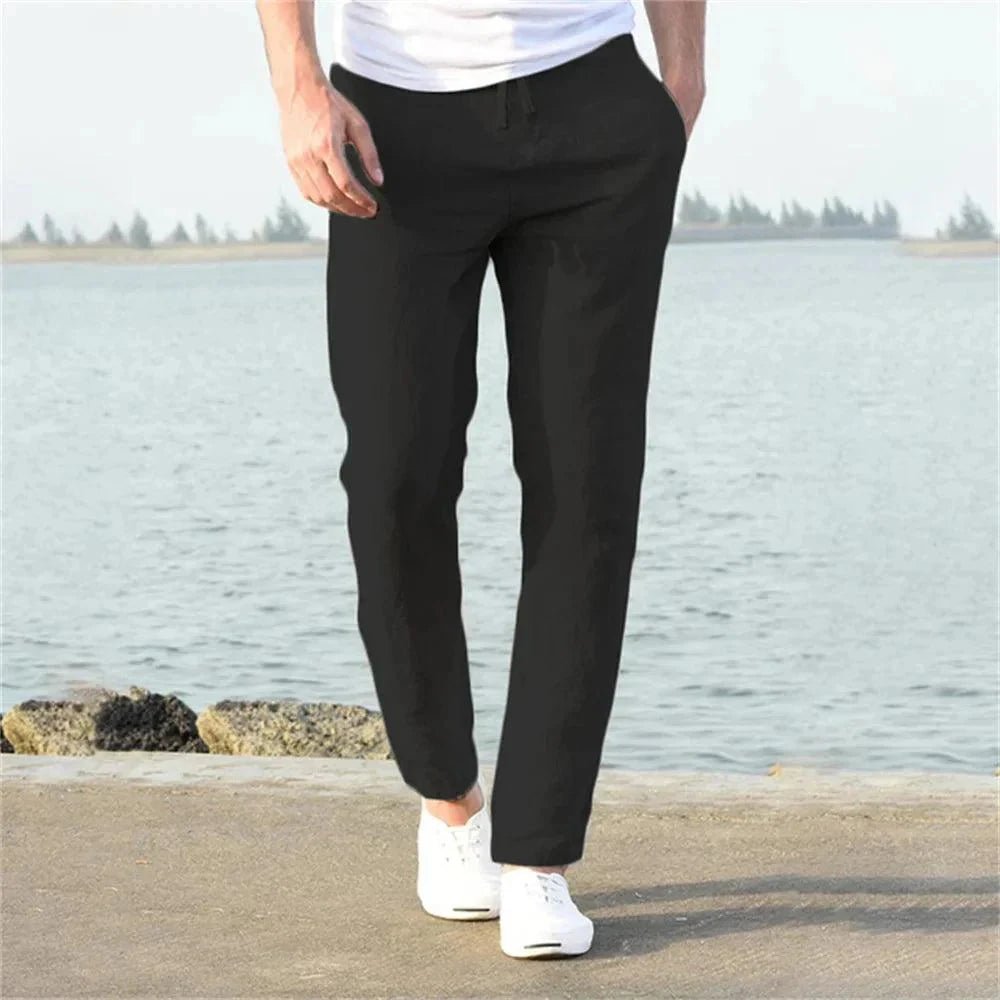 Calça Masculina Moretti Leone em Linho Premium - Direct Ofertas