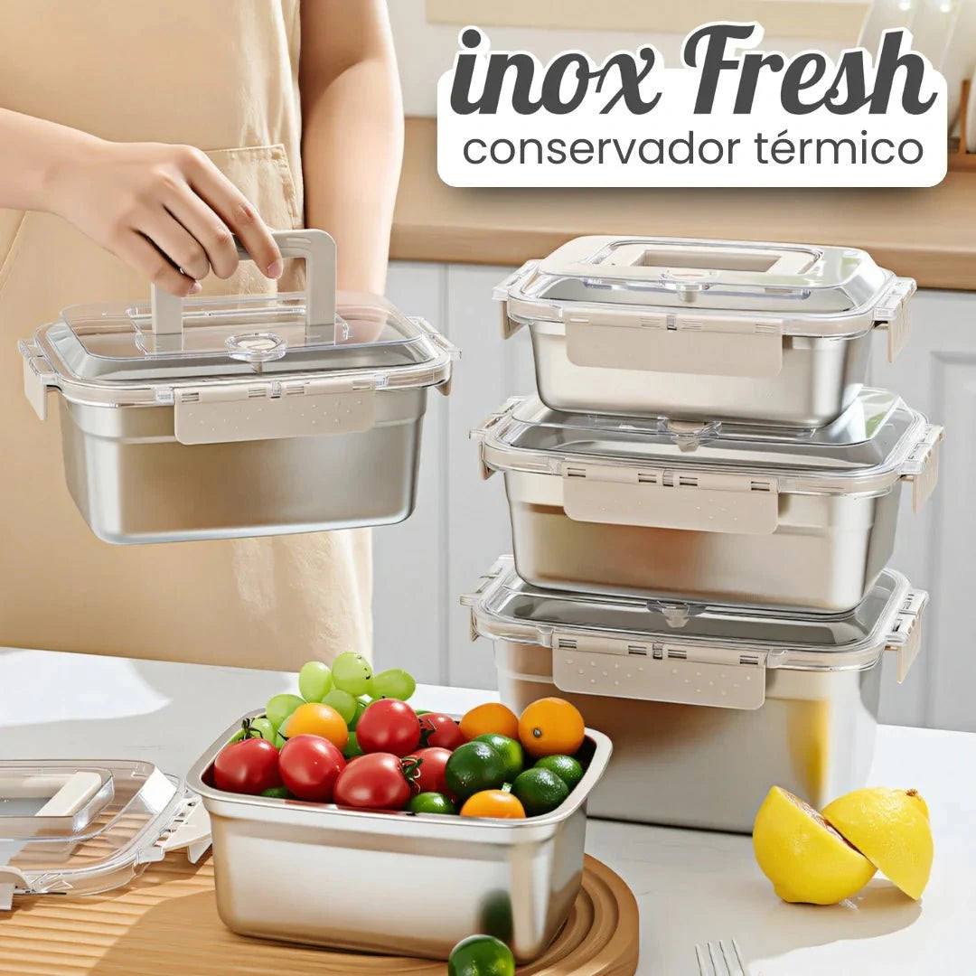 Conservador Térmico – InoxFresh [LEVE 5, pague 2] Conservador Térmico P14 Direct Ofertas 
