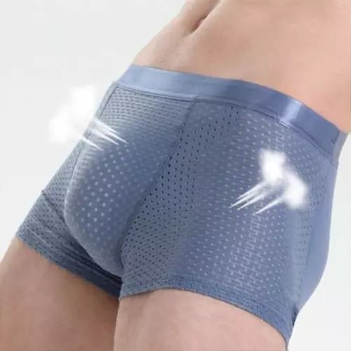 Cueca masculina respirável seda gelada [COMPRE 1 LEVE 2] - Direct Ofertas
